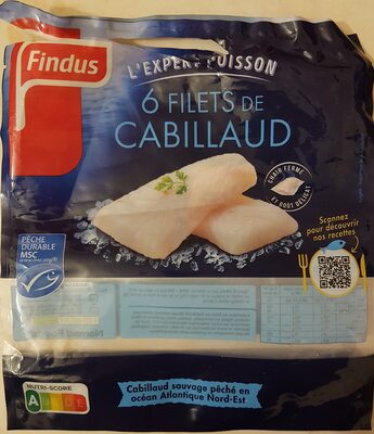 6 Filets de Cabillaud