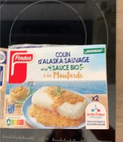 Colin d'alaska a la moutarde Bio