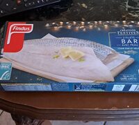 Filets de bar avec peau