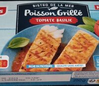 Poisson grillé tomate basilic