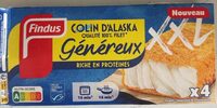 Colin d’Alaska, généreux, qualité 100 % filet