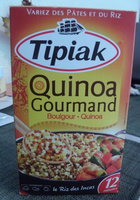 Quinoa gourmand Boulgour Quinoa Tipiak
