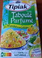 Préparation Taboulé menthe citron