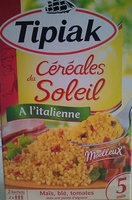 Tipiak Céréales du Soleil à l'Italienne