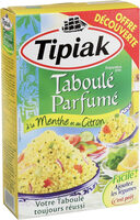 Préparation Taboulé menthe citron