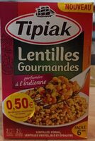 Lentilles à l'indienne