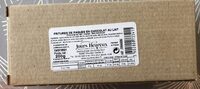 Fritures de paques en chocolat au lait