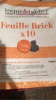Feuille Brick x10