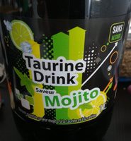 Taurine drink mojito