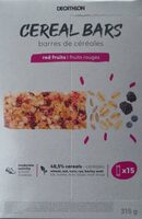 Céréale bars Red fruit