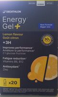 Energy gel + citron