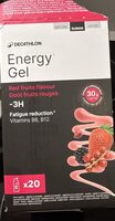 Energy gel fruits rouges