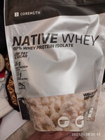Native whey vanille