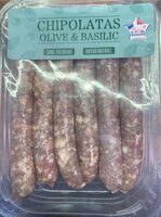 Chipolatas olive & basilic