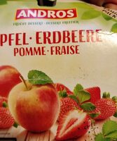 Dessert fruitier pomme fraise