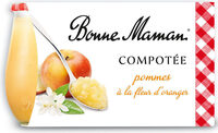 Compotée pommes à la fleur d'oranger
