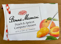 Peach & Apricot compote dessert