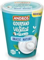 Gourmand & végétal au lait de coco sans sucres ajoutés