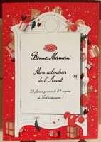 Calendrier de l’avant bonne maman