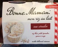 Mon riz au lait aux céreales