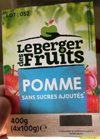 Pomme sans sucres ajoutés