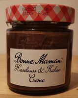 Haselnuss und Kakao Creme