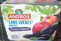 Compote pomme pruneau