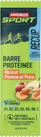 Barre protéinée abricot Pomme Poire Andros Sport
