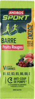 Barre fruits rouges