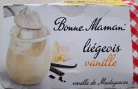 Liégeois vanille