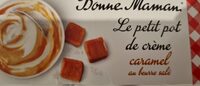 Petit pot de crème caramel  au beurre sale