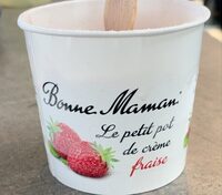 Le petit pot de creme fraise