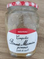 Compotée de pommes vanille