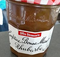 Confiture rhubarbe