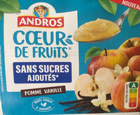 Cœur de fruits Pomme Vanille
