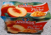 Délice en morceaux Pêche