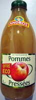 Jus pasteurisé de Pommes pressées Andros