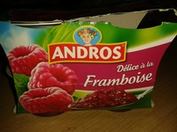 Délice à la framboise