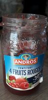 Confiture allégée 4 fruits rouges
