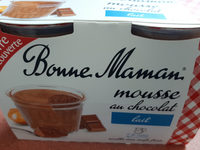 Mousse au chocolat au lait aux œufs frais