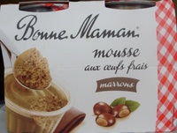 Mousse aux Œufs Frais Marrons