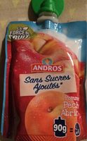 Compote Pocket sans Sucre Ajoutés Pomme Pêche Abricot