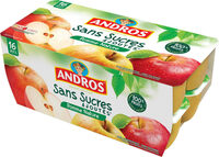 Compote Pomme Sans Sucres Ajoutés