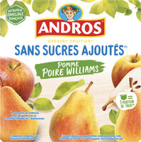 Purée de Pomme Poire Williams SSA