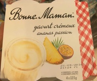 Yaourt Crémeux Ananas Passion