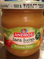 Spécialité pomme poire sans sucres ajoutés