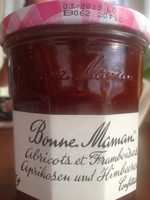 Confiture abricots et framboises