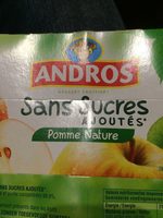 Pomme nature sans sucres ajoutés