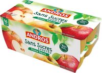 Compote Pomme Sans Sucres Ajoutés