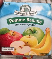 Compote pomme banane
